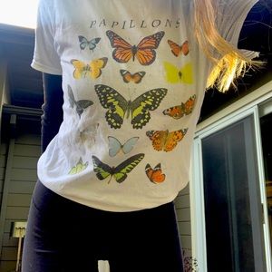 Urban Outfitters butterfly tee shirt